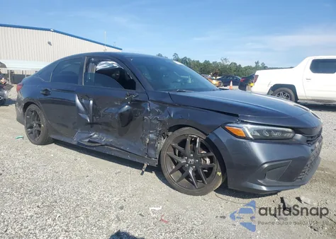 2022 Honda Civic Sport z USA, uszkodzony, nr VIN 2HGFE2F5XNH524724